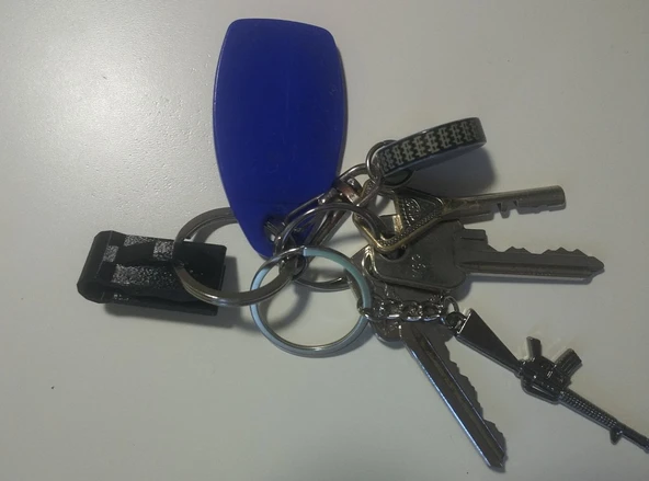 Byr Anahtarlar için askı (pantolon, kemer, her yer için) (Plastik Aparattır!!!) 3D - 2