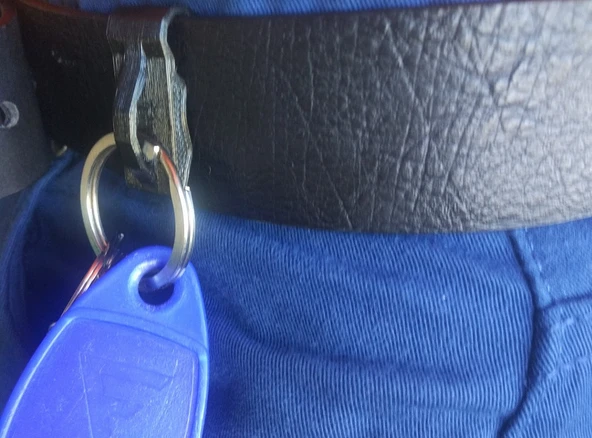 Byr Anahtarlar için askı (pantolon, kemer, her yer için) (Plastik Aparattır!!!) 3D - 4