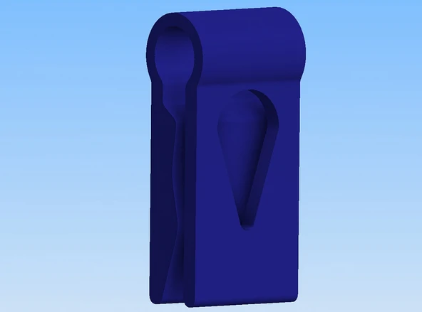 Byr Anahtarlar için askı (pantolon, kemer, her yer için) (Plastik Aparattır!!!) 3D - 3