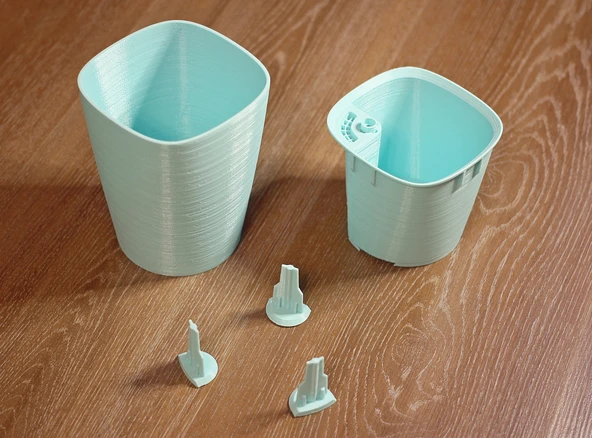 Mini-Catini - sulamalı saksı (Lechuza ile uyumlu) (Plastik Aparattır!!!) - 4