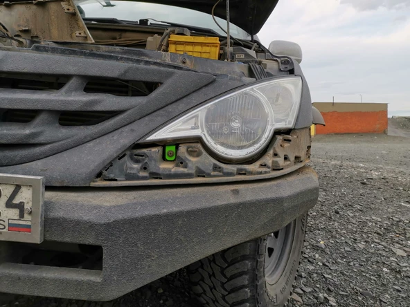 Byr Far braketi Ssangyong Actyon/Actyon Sports (Plastik Aparattır!!!) 3D - 2