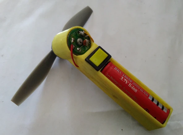 Mini kasırga. Cep fanı (Plastik Aparattır!!!)