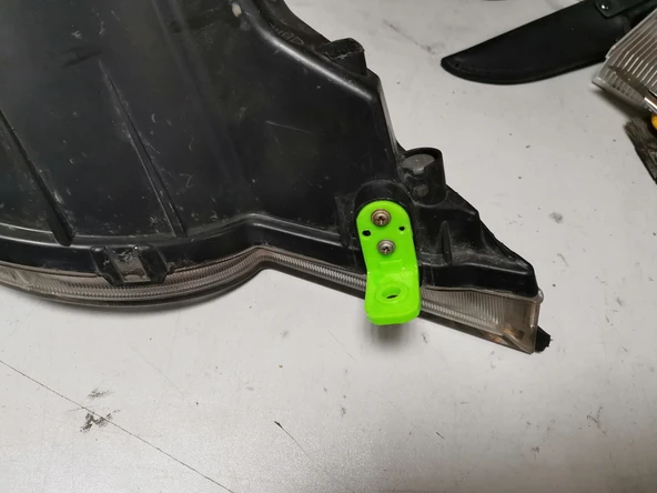 Byr Far braketi Ssangyong Actyon/Actyon Sports (Plastik Aparattır!!!) 3D - 3