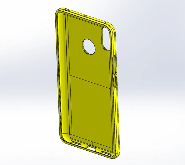 Byr Xiaomi Mi Max 3 için kılıf (Plastik Aparattır!!!) 3D - 2