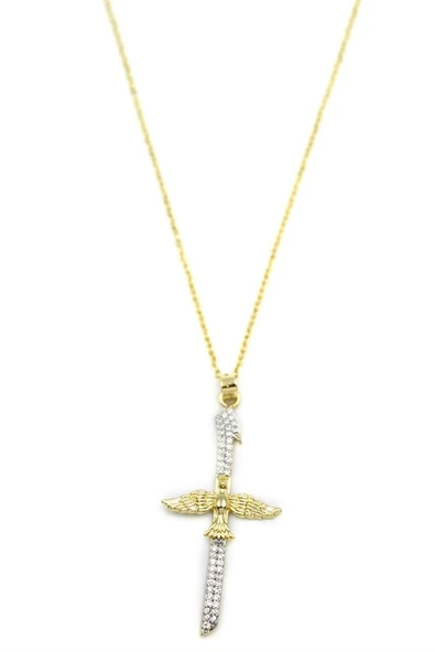 Elif Anka Kolye - Altın ürün görseli 1