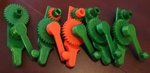 Byr Okulun birinci sınıfında robotik için şanzıman (Plastik Aparattır!!!) 3D - 2