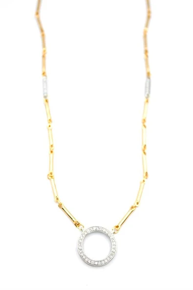 Zincirli Vip Kolye - Altın - Resim 2