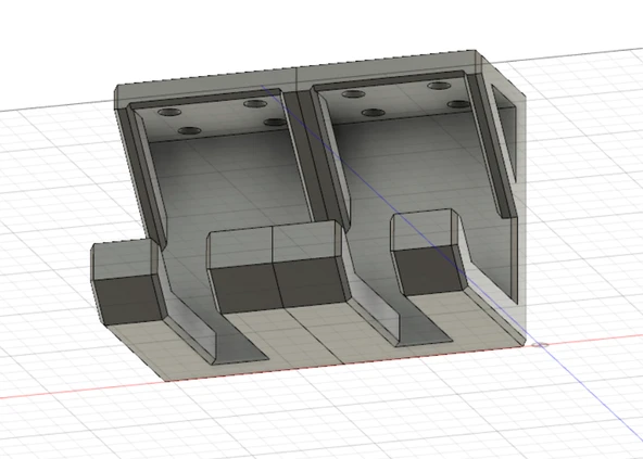 Byr Blender için sabitleme aparatları (Plastik Aparattır!!!) 3D - 3