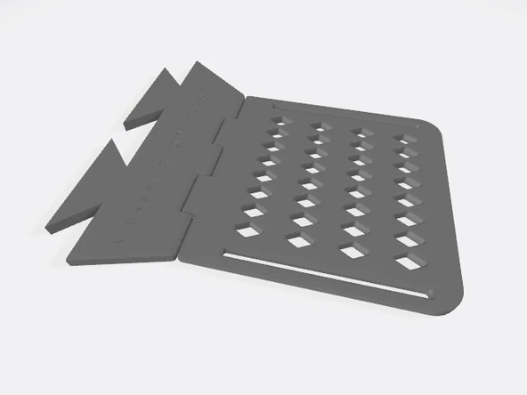 Byr İnme sonrası parmakların rehabilitasyonu için egzersiz makinesi (Plastik Aparattır!!!) 3D - 2