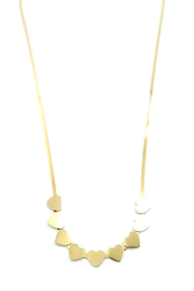 Kalp Kolye - Altın - Resim 2