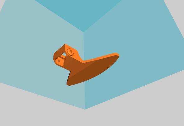 Byr Çamaşır makinesi kapı kolu Veko (Plastik Aparattır!!!) 3D - 2