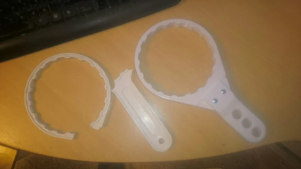 su filtresi anahtarı (STL+SolidWorks 2019) (Plastik Aparattır!!!)