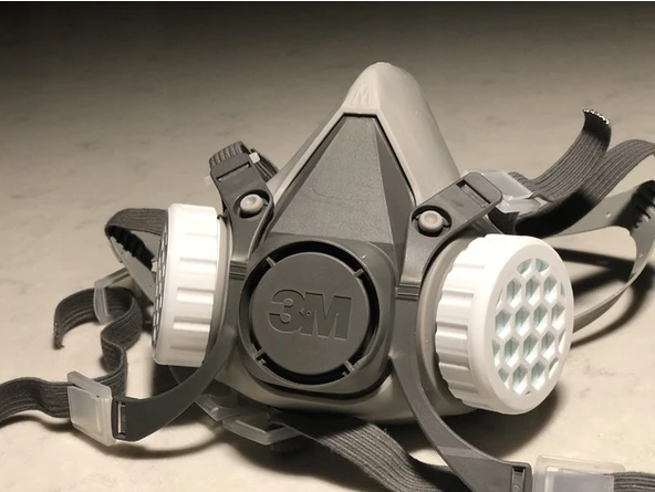 Byr M3 solunum cihazı için maske kumaşı için filtre muhafazası (Plastik Aparattır!!!) 3D - Resim 2