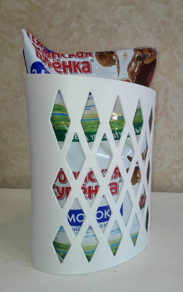 Byr Kulpsuz süt kartonu sürahisi (Plastik Aparattır!!!) 3D