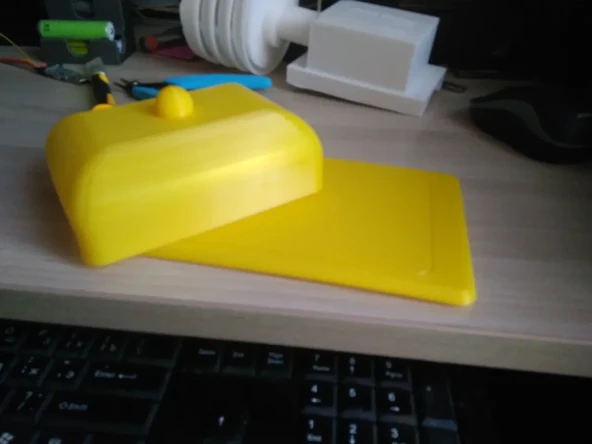 Byr Tereyağı için tereyağı tabağı. (Plastik Aparattır!!!) 3D