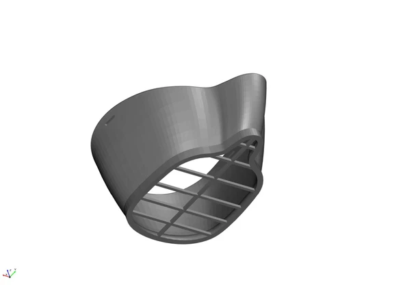 Byr Değiştirilebilir filtreli maske (Plastik Aparattır!!!) 3D - Resim 3