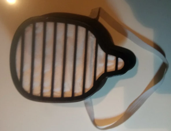 Byr Değiştirilebilir filtreli maske (Plastik Aparattır!!!) 3D - Resim 2