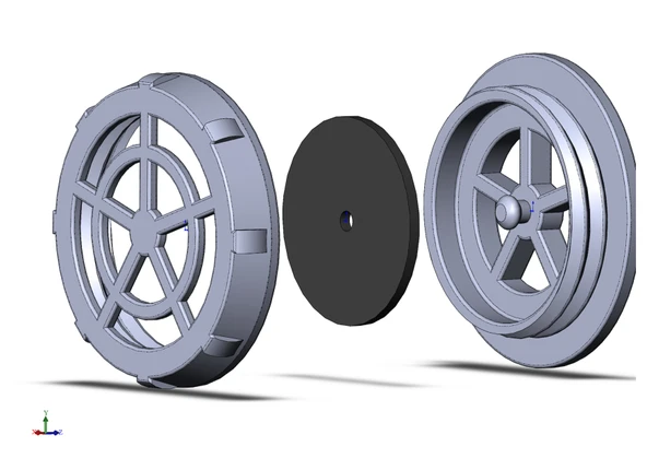 Byr Tüm yumuşak maskeler için nefes verme valfi (Plastik Aparattır!!!) 3D - Resim 2