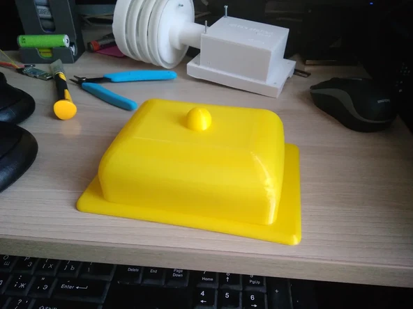 Byr Tereyağı için tereyağı tabağı. (Plastik Aparattır!!!) 3D - 2