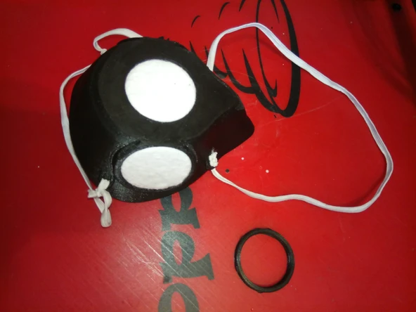 Byr Kovid-19 filtreli maske (Plastik Aparattır!!!) 3D ürün görseli