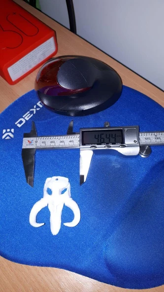 Byr Mandalor Kafatası (Plastik Aparattır!!!) 3D - 2