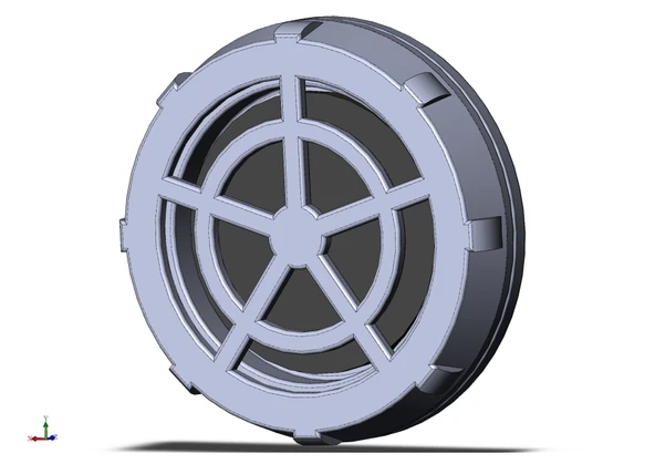 Byr Tüm yumuşak maskeler için nefes verme valfi (Plastik Aparattır!!!) 3D ürün görseli