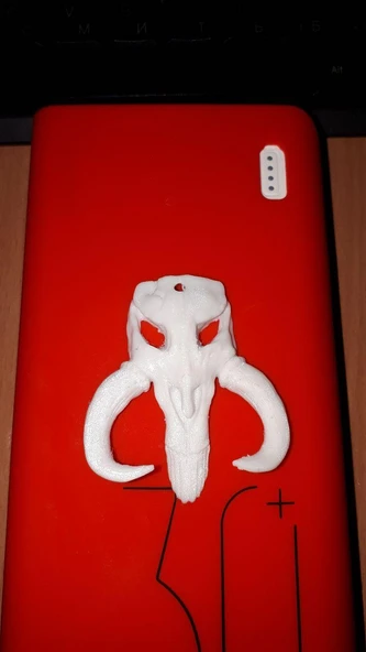 Byr Mandalor Kafatası (Plastik Aparattır!!!) 3D