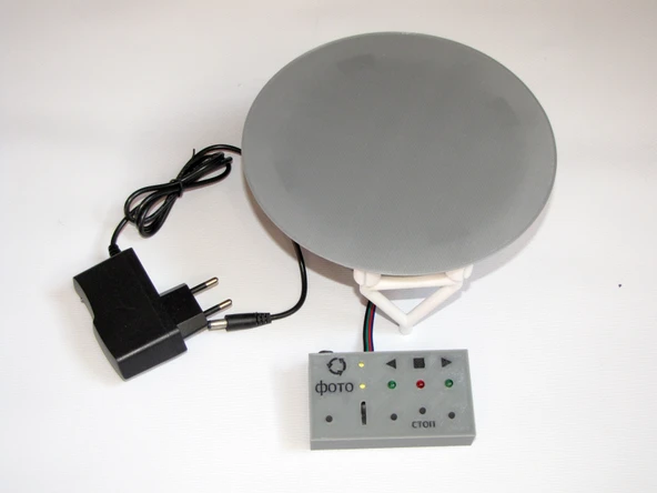 Byr Video ve fotoğrafçılık için dönen tablonun temizlenmiş modeli (Plastik Aparattır!!!) 3D - Resim 3