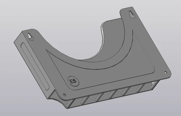 Byr Mutfak dolabının veya dolabın kapısındaki kesme tahtaları için tutucu (Plastik Aparattır!!!) 3D - 2