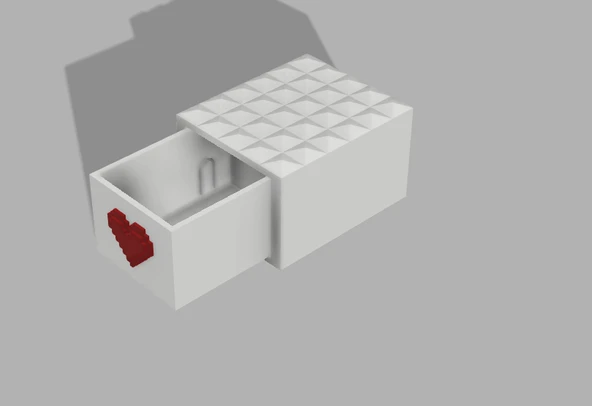 Byr Bir yüzük için mücevher kutusu (Plastik Aparattır!!!) 3D - Resim 4