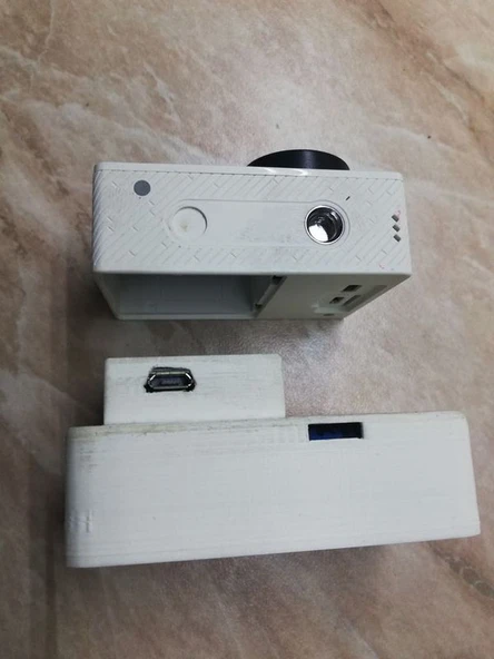 18650 Aksiyon Kamerası için Boks Xiaomi Yi (Plastik Aparattır!!!)