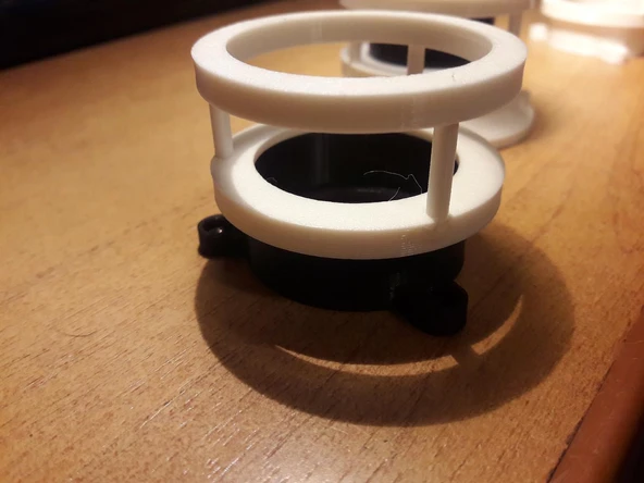 Byr Sekizli lambaların dekoratif tasarımı. Çit (Plastik Aparattır!!!) 3D - 2