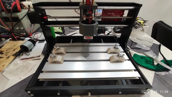 Byr CNC 3018 tablosundaki parçaların hakları (Plastik Aparattır!!!) 3D - Resim 2