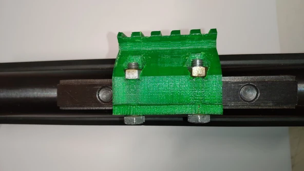 Byr Picatinny Side Bar Bahar Pistonlu Tüfek MP-512 (Plastik Aparattır!!!) 3D - Resim 4