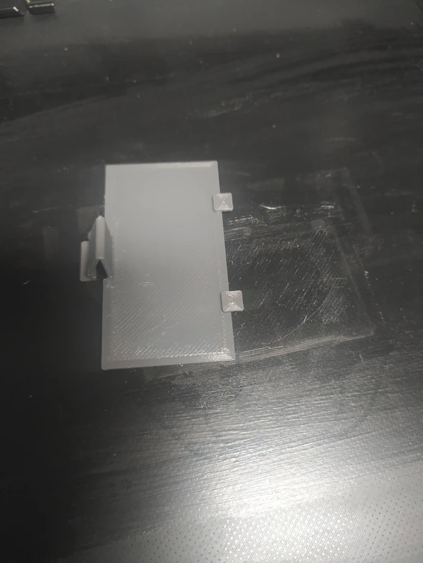 Byr Torneo B-352m Egzersiz Bisikletinin Pil Bölmesi (Plastik Aparattır!!!) 3D - 3