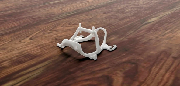 Byr İnvaziv olmayan maske için çerçeve (Plastik Aparattır!!!) 3D - Resim 2