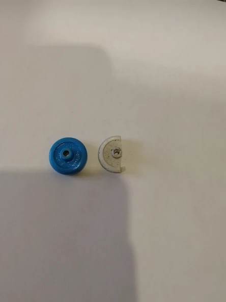 Byr Dolap bölmesindeki menteşeli kapıyı sabitlemek için tekerlek. (Plastik Aparattır!!!) 3D - 3