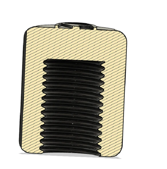 Byr Hyundai araba meme başı (Plastik Aparattır!!!) 3D - 2