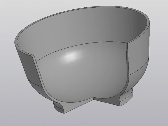 Byr Kendini etkileyen peynir için en basit form (Plastik Aparattır!!!) 3D - 2