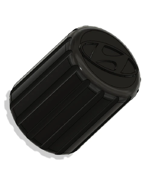 Byr Hyundai araba meme başı (Plastik Aparattır!!!) 3D