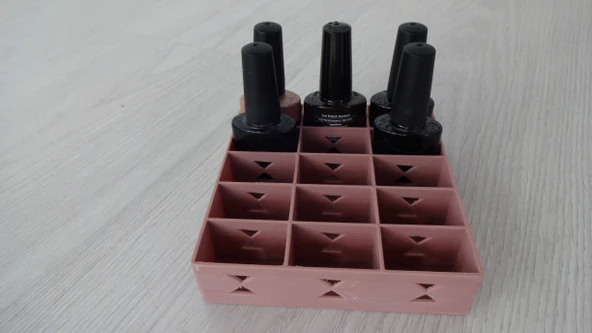 Byr Jel cilası için kutu (kutu oje) (Plastik Aparattır!!!) 3D - Resim 3