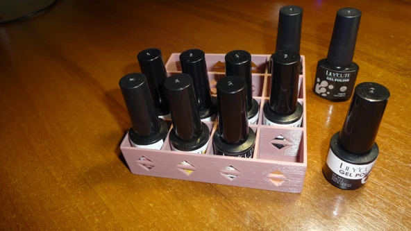 Byr Hellac Organizatörü (V2) / Kutu Oje V2 (Plastik Aparattır!!!) 3D ürün görseli