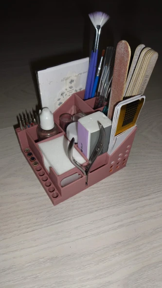 Byr Manikür için Organizatör (Manikür için Organizatör) (Plastik Aparattır!!!) 3D - 2