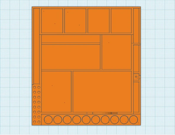 Byr Manikür için Organizatör (Manikür için Organizatör) (Plastik Aparattır!!!) 3D
