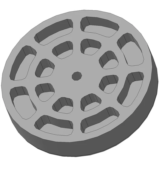 Byr Endesit çamaşır makinesinin bacaklarının anti -vibrasyon nemlendirmesi (Plastik Aparattır!!!) 3D - 2