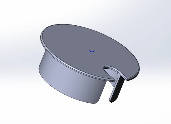 Byr Monitörün kablolarının altındaki tablo için tablo (Plastik Aparattır!!!) 3D - 2