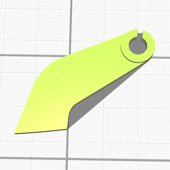 Byr Isıtıcı kolu Vaz 2105 (2104, 2107) (Plastik Aparattır!!!) 3D ürün görseli 1