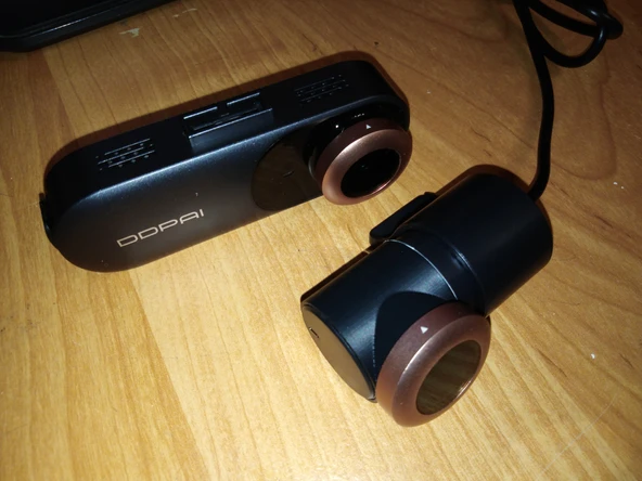 Byr DDPAI mola N3 Pro için: Ana kameradan arkaya bir polarizasyon filtresi adaptörü. (Plastik Aparattır!!!) 3D - 3