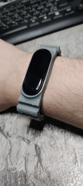 Byr Xiaomi Mi Band 5 için v1.0 kayış (Plastik Aparattır!!!) 3D - 3