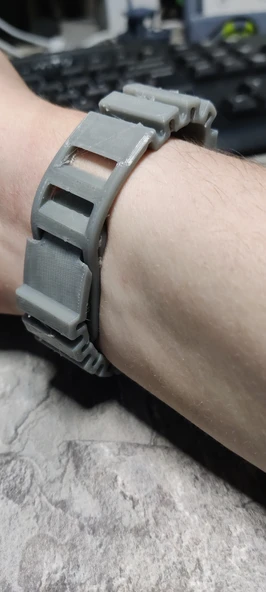 Byr Xiaomi Mi Band 5 için v1.0 kayış (Plastik Aparattır!!!) 3D - 4